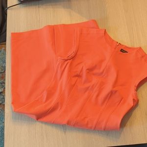 Banana Republic coral structured dress size 6
